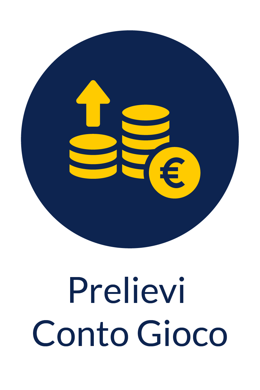 Prelievo conto gioco