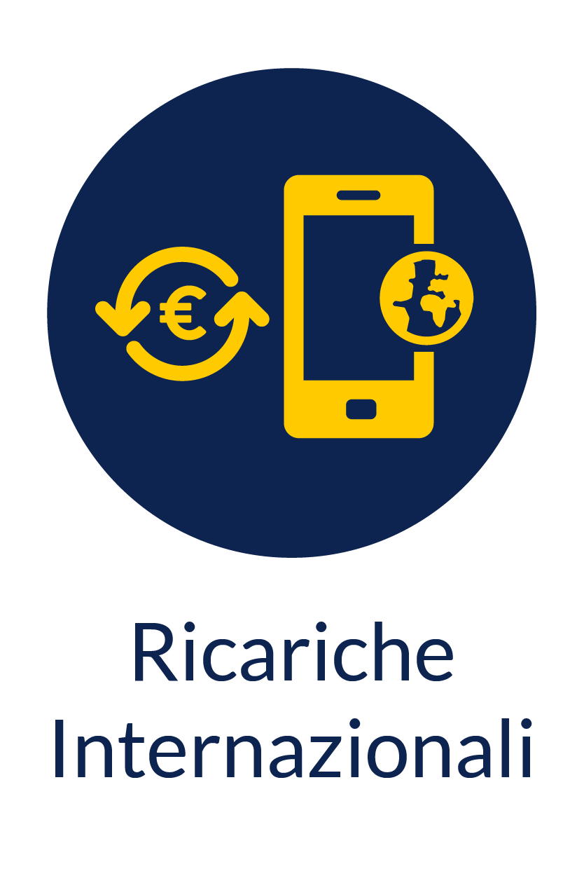 Ricariche telefoniche internazionali