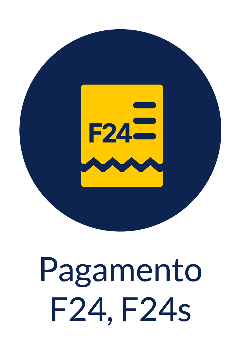 Pagamenti digitali F24, F24s