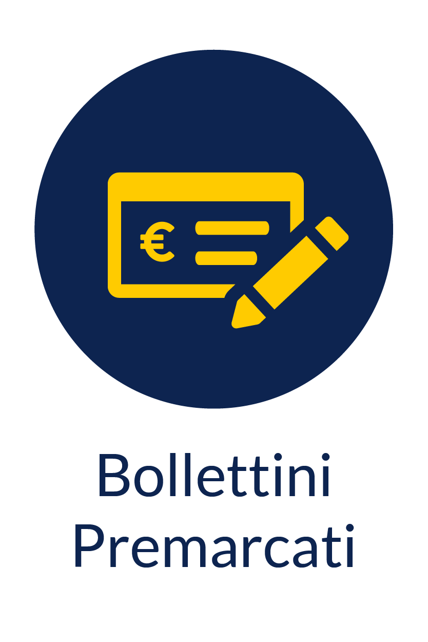 Pagamento bollettini premarcati