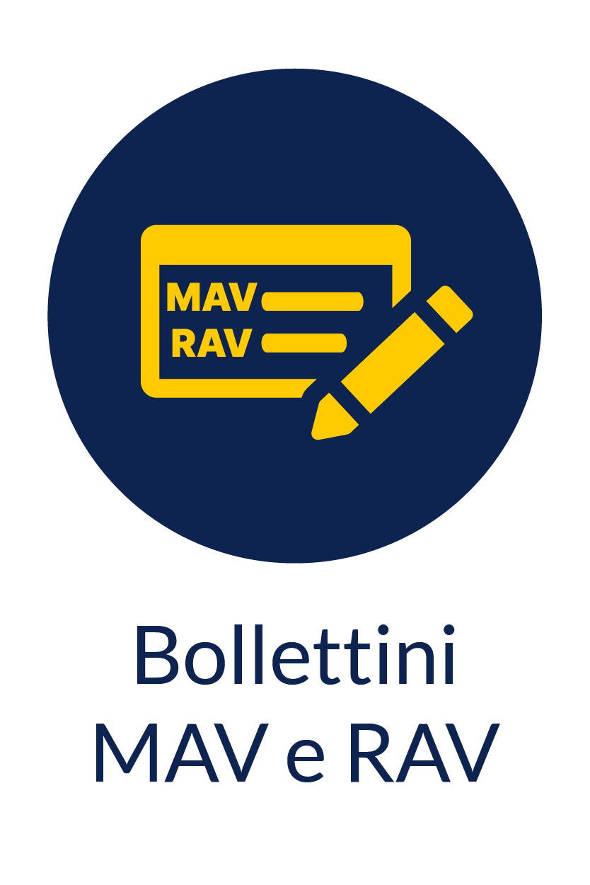 pagamento bollettini MAV e RAV