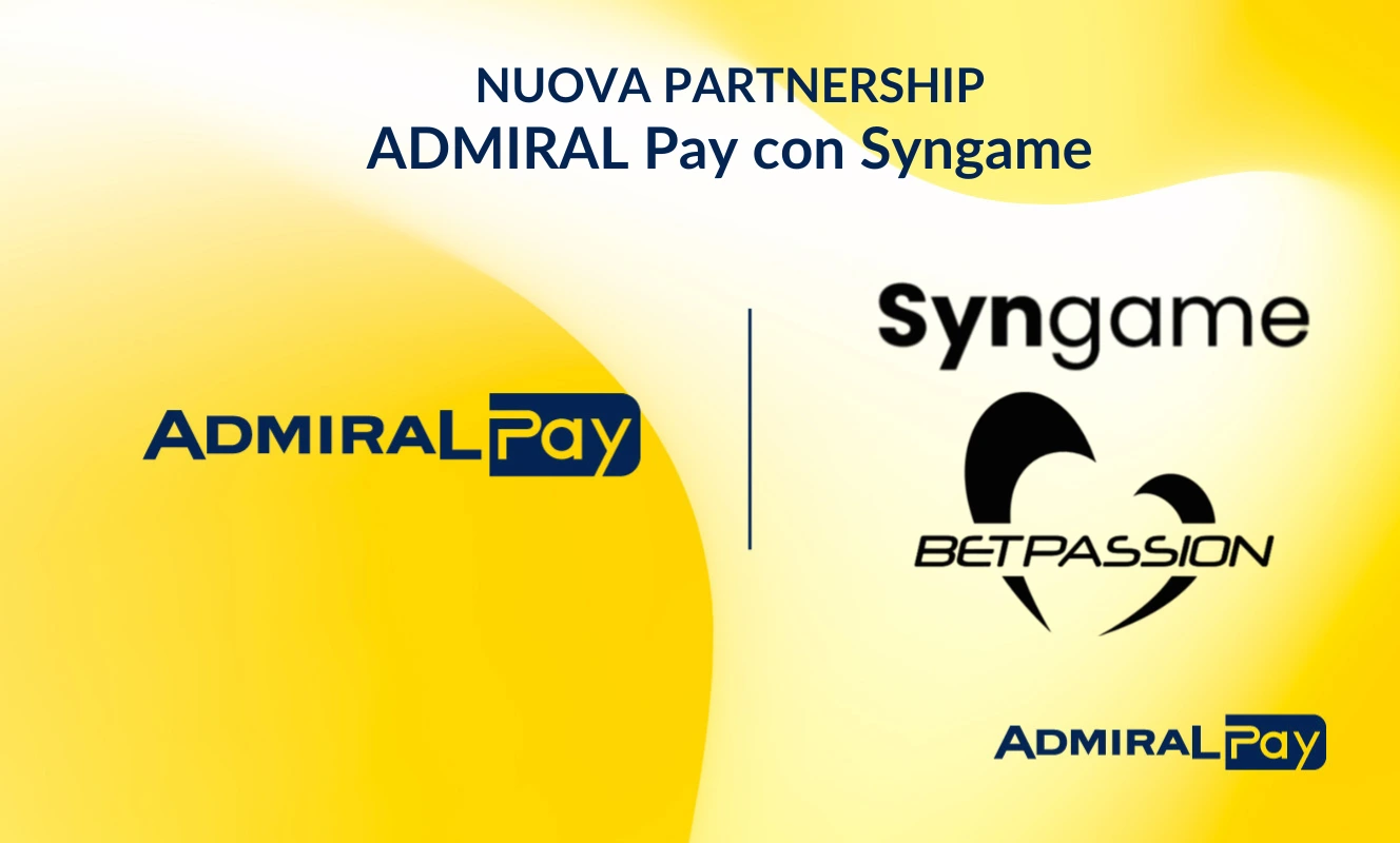 uova partnership ADMIRAL Pay e Syngame: loghi e brand Betpassion