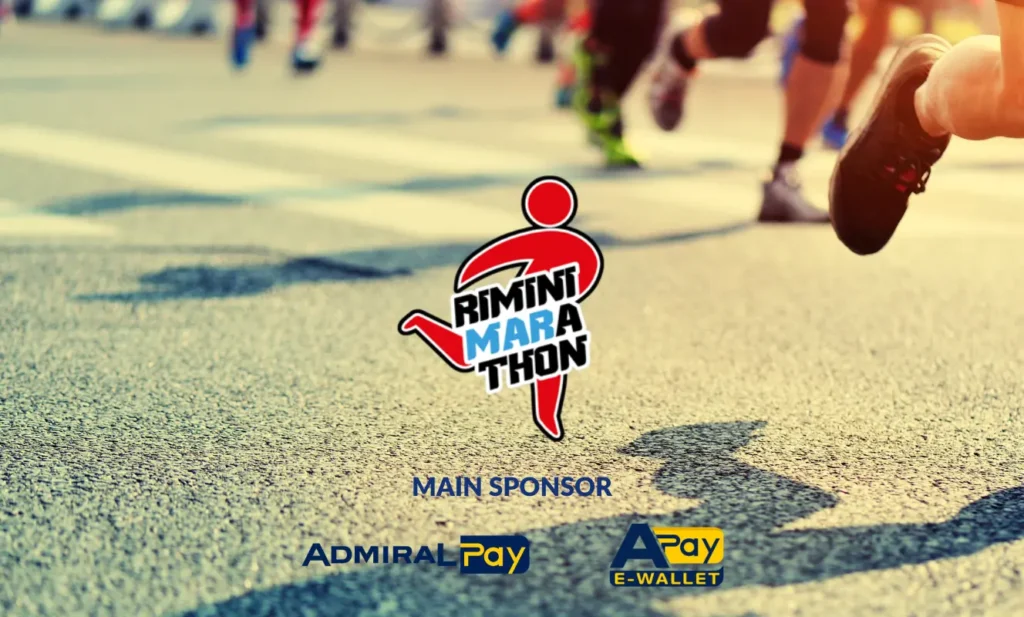 ADMIRAL Pay e APay E-Wallet sponsor della Rimini Marathon 2026