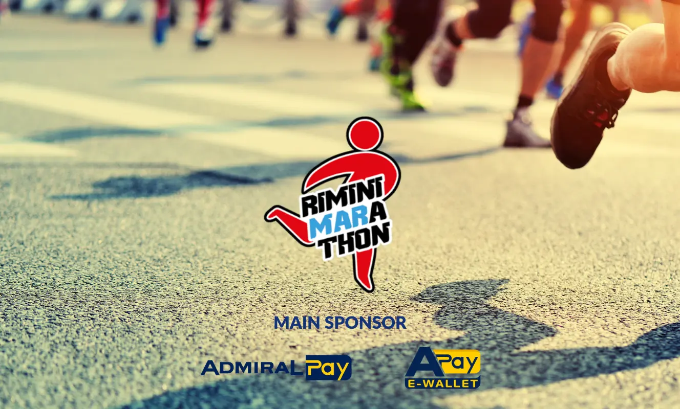 ADMIRAL Pay e APay E-Wallet sponsor della Rimini Marathon 2026